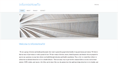 Desktop Screenshot of informixhowto.com